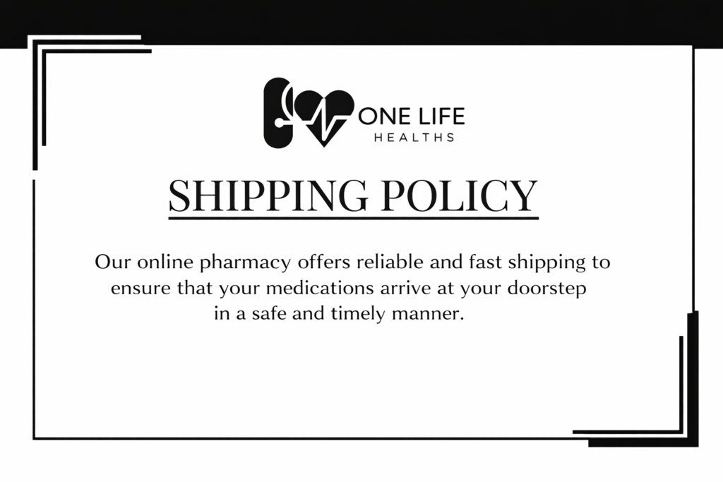 SHIPPING POLICY